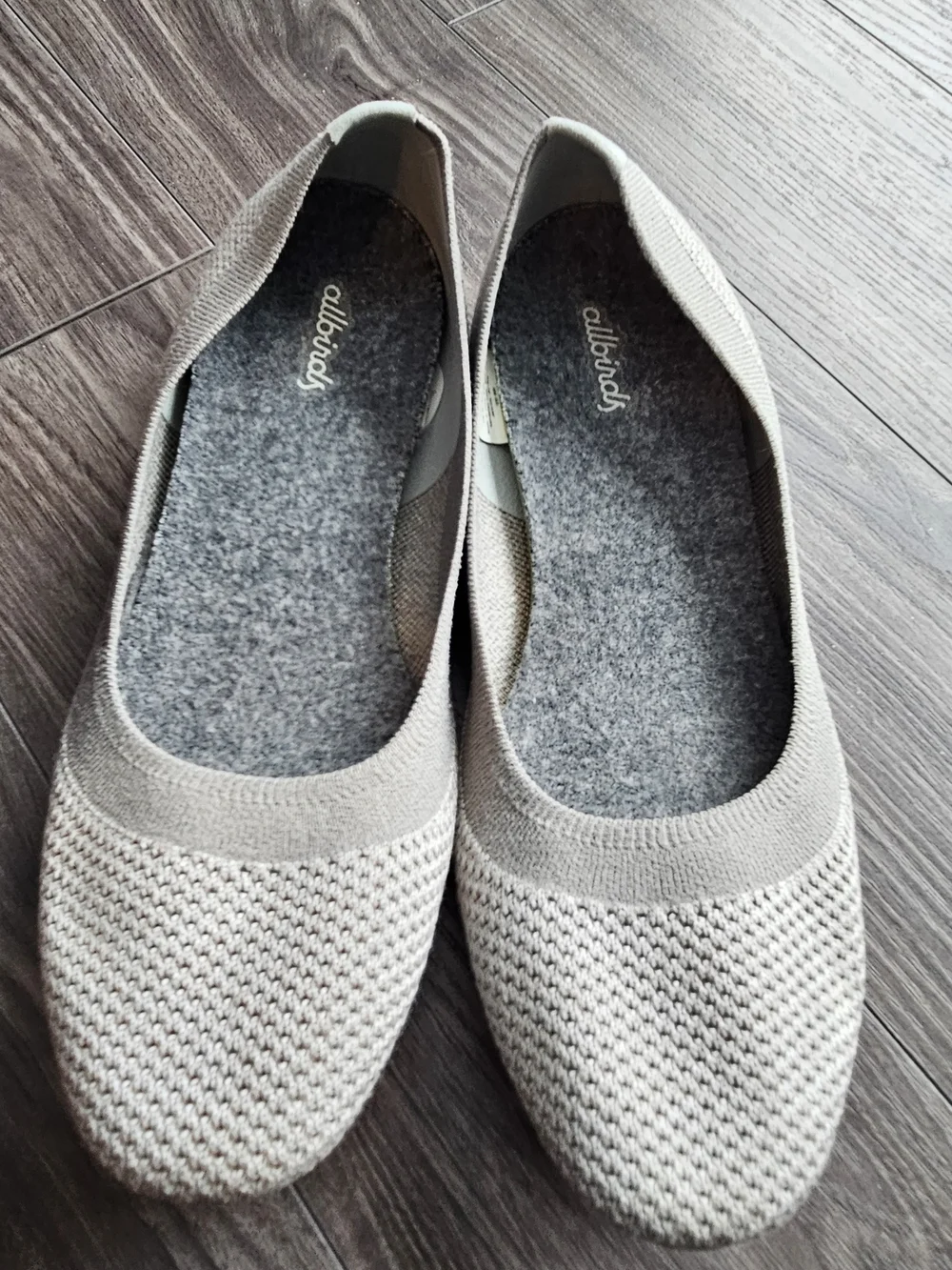 Allbirds Grey Tree Breezers Ballet Flats